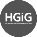 Una imagen muestra el contraste con la mitad izquierda sin HGiG y la mitad derecha con HGiG.