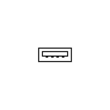 Pictograma USB 3.0 de bajada	