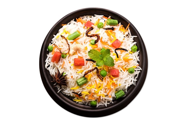 Briyani de verduras
