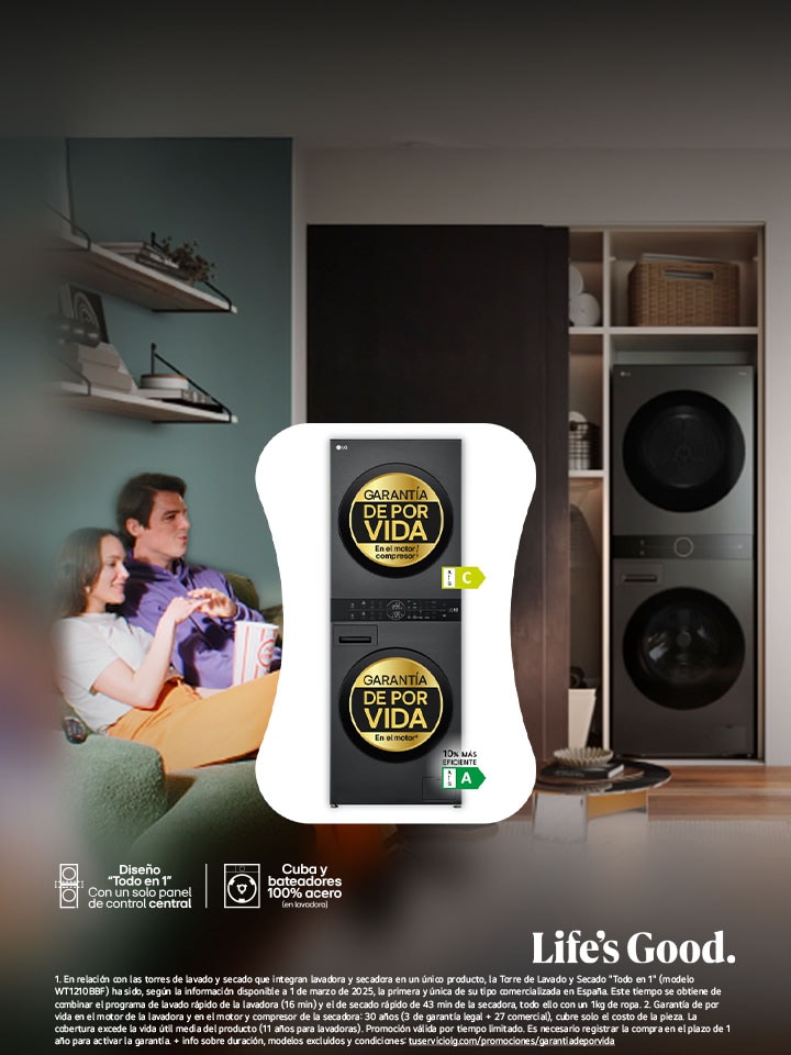 Un televisor LG QNED TV delante de un colorido fondo oscuro. En la pantalla hay una ilustración brillante y colorida que muestra la tecnología de color QNED y su capacidad para mostrar un amplio espectro de tonos con gran contraste. Aparece el logotipo todos los nuevos televisores LG QNED evo AI. Con subtítulos que destacan el MiniLED de QNED y el nuevo procesador alpha AI. El título dice: Cada color redefinido, comienza una nueva experiencia.