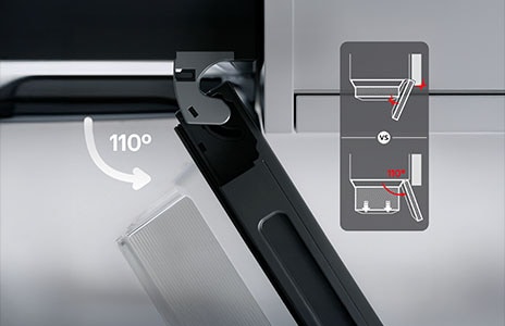 Imagen de apertura de la puerta reversible