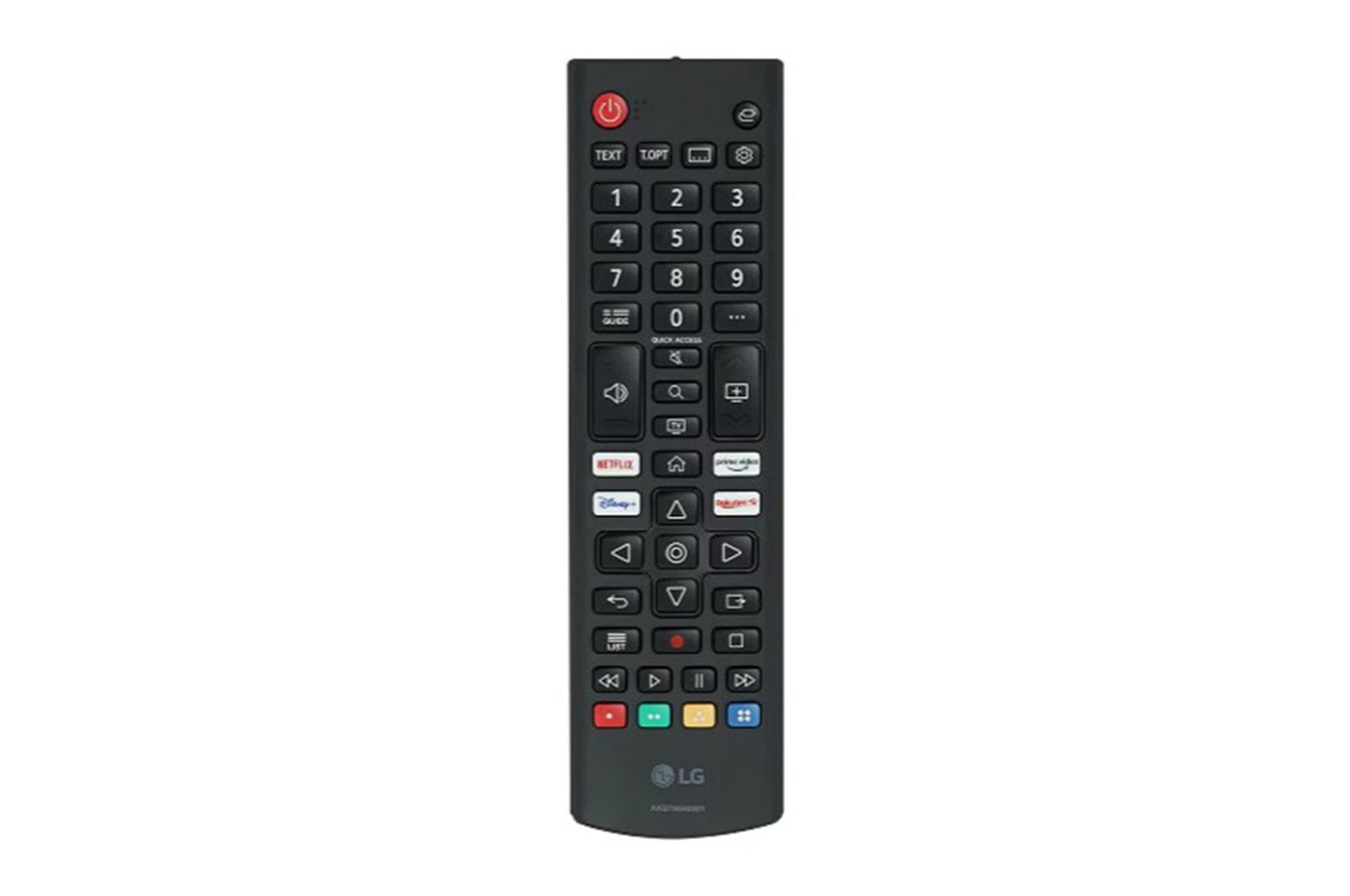 Mando a distancia estándar original 2022 para televisor LG. AKB7604301