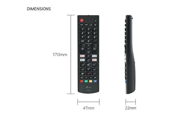 LG Mando a distancia para televisores, AKB76040301