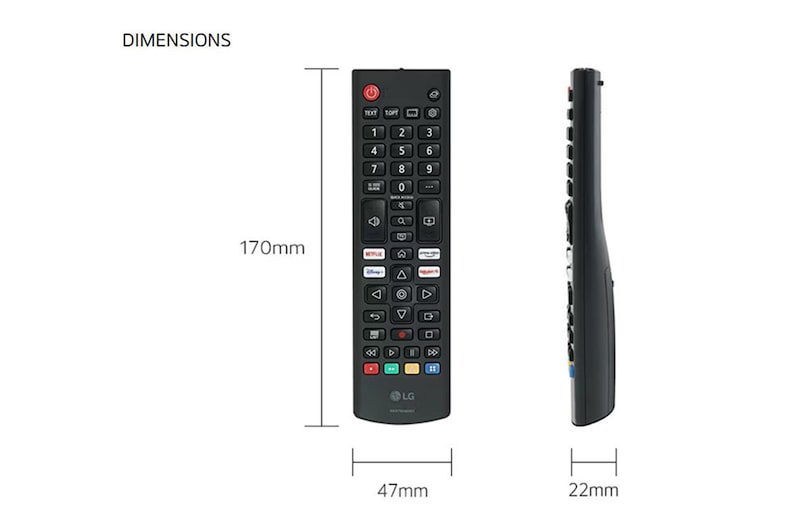 LG Mando a distancia para televisores, AKB76040301