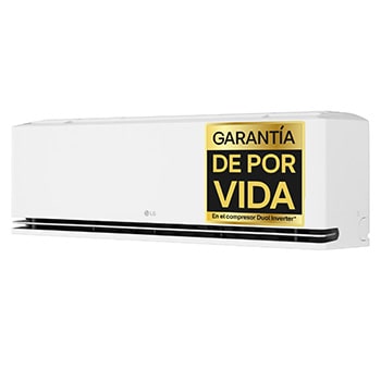 Vista frontal de LG Dualcool AI Air M, Aire acondicionado 4300 frigorías con Garantía de por Vida MAGNA18MX