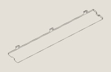 Icono de cubierta de riel de puerta