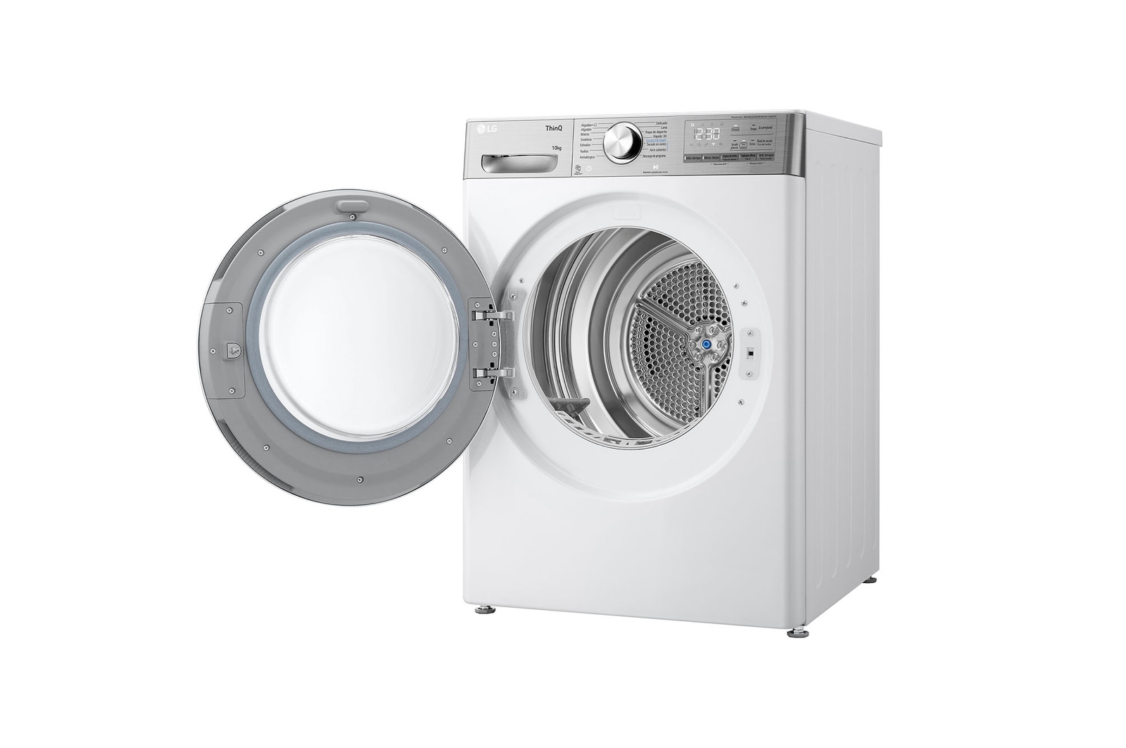 LG Secadora 10kg, C, con Bomba de calor Dual Inverter, Blanca , Serie 900, RH10V9AV2WR