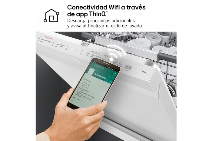 LG Outlet Secadora con Bomba de calor Dual Inverter 9kg, Clasificación D, Blanca, Serie 5, RH90V5AV6N.OUTLET