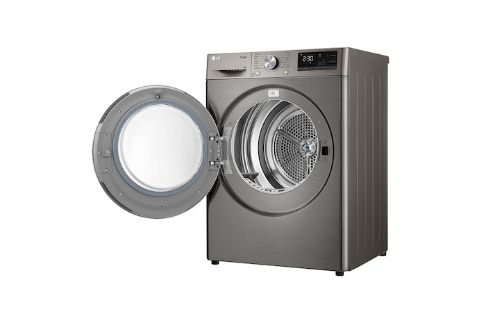 LG Outlet Secadora 9kg, C, con Bomba de calor Dual Inverter, Inox Antihuellas, Serie 900, RH90V9PV2N.OUTLET