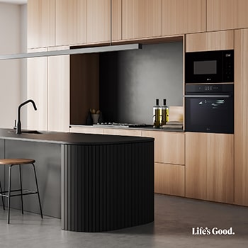 LG Horno Instaview Vapor 100% 76L A++ con sistema de limpieza Blue EasyClean, cristal negro mate, WS9D7672WM