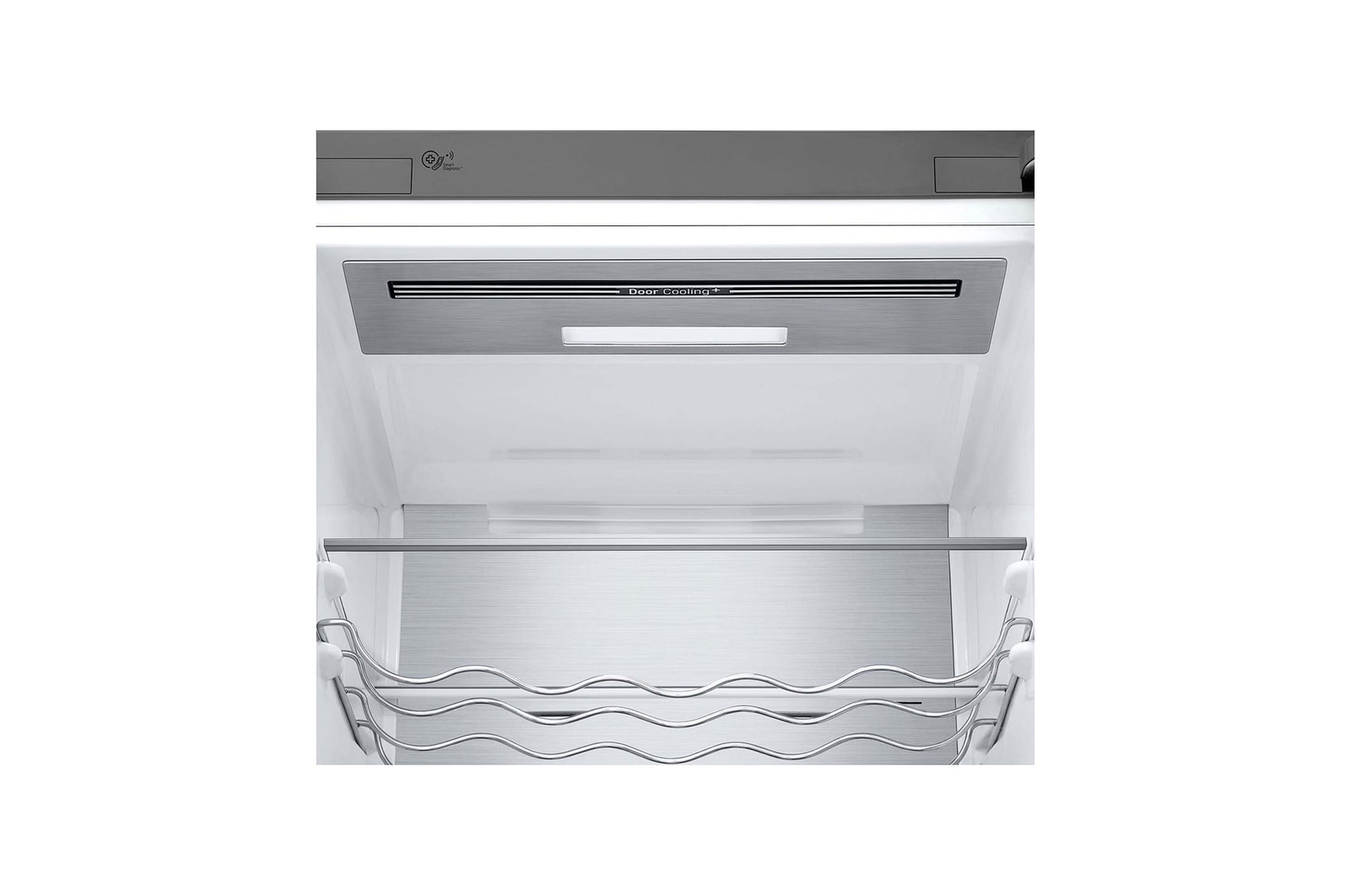 LG Frigorífico Combi 2 metros , Clasificación B, capacidad de 419L, Acero premium Antihuellas, serie Centum, GBB92STABP