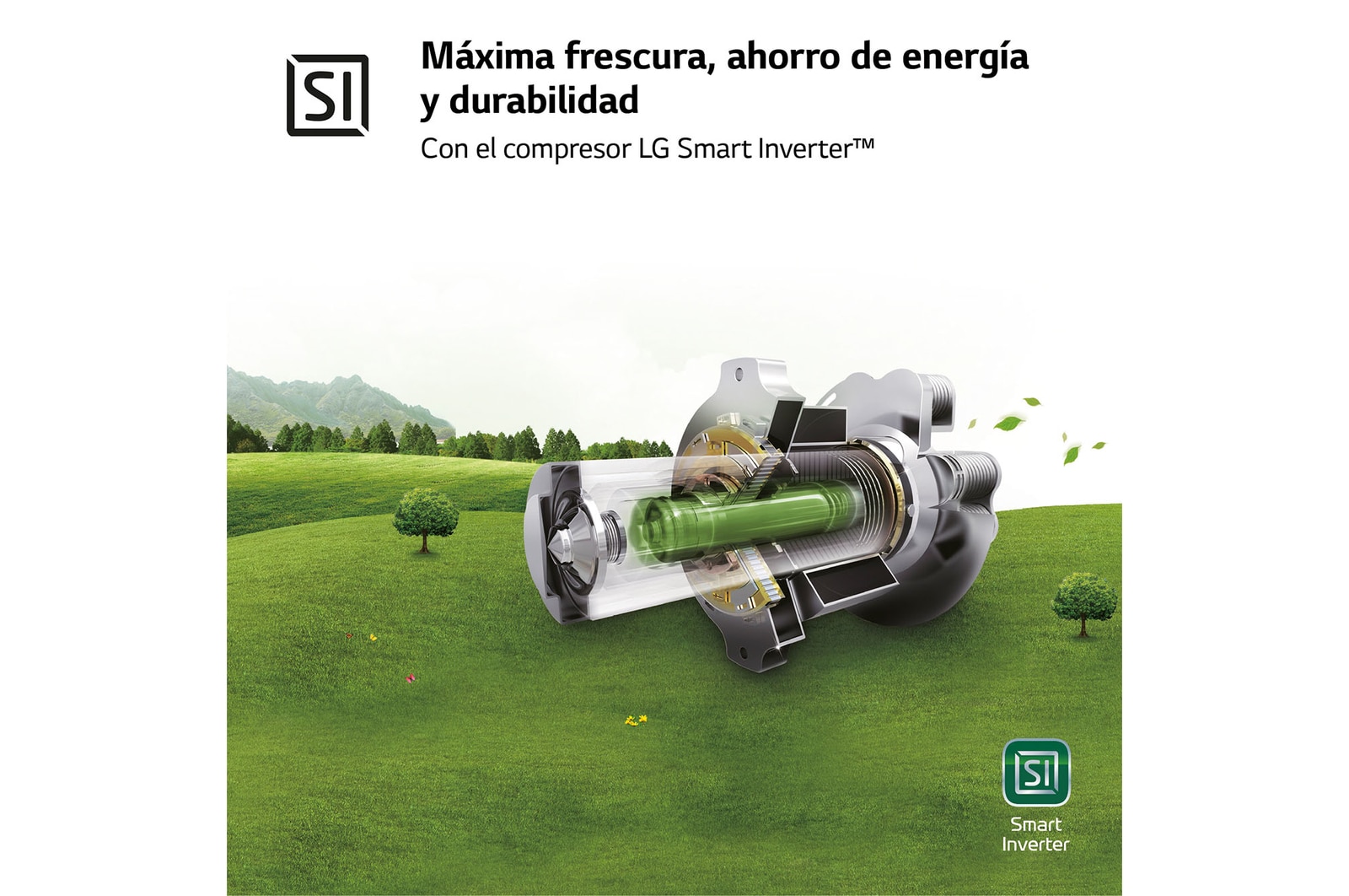 LG Outlet Frigorífico Combi 2m, Clasificación B, capacidad de 419l, Inox grafito antihuellas, Serie P-600, GBP62PZNBC.OUTLET