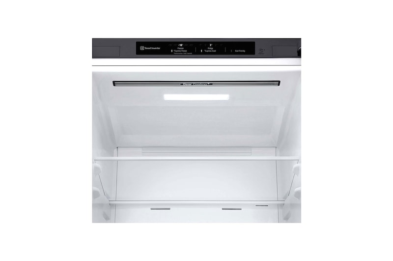 LG Frigorífico Combi Door Cooling+, 2,03m, Clasificación C, capacidad de 419l, inox antihuellas. Serie P500 , GBP52PZNCN1