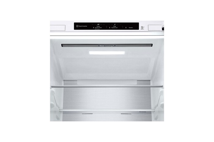 LG Frigorífico Combi Door Cooling+, 1,86m, Clasificación D, capacidad de 374l, blanco. Serie 500, GBV5140DSW