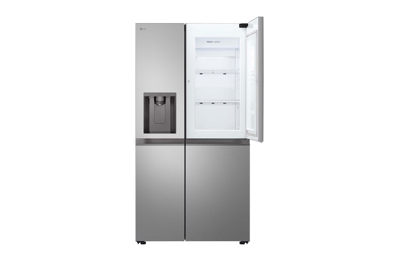 LG Frigorífico Side By side Serie 400, Door-In-Door, sin toma de agua, Inox antihuellas. E, 641 L, GSJC41PYPE.APYQEUR