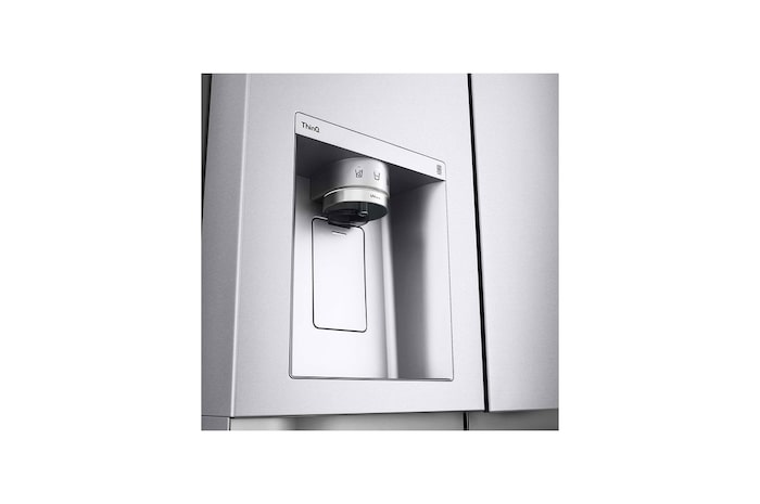 LG Frigorífico Americano Side By side, Clasificación D, 635 L, sin toma de agua, GSLV91MBAD