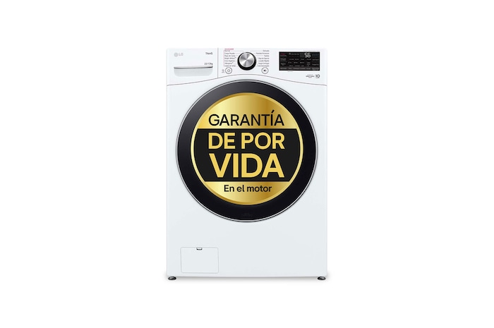 LG Lavadora inteligente AI Direct Drive. TurboWash 360º, 20kg , 1000rpm B, Blanca, Serie XXL, F0P3CYV2W