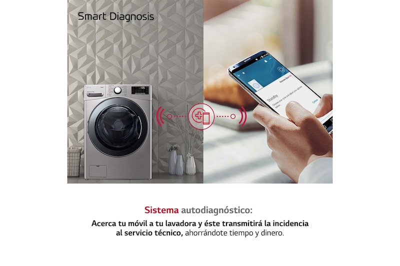 LG Lavadora LG F1P1CY2T., 17 kg, E, Inox Antihuellas, 1100rpm, Serie XXL, F1P1CY2T