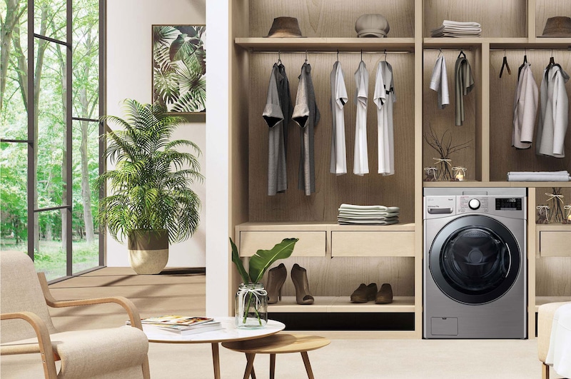 LG Lavadora LG F1P1CY2T., 17 kg, E, Inox Antihuellas, 1100rpm, Serie XXL, F1P1CY2T