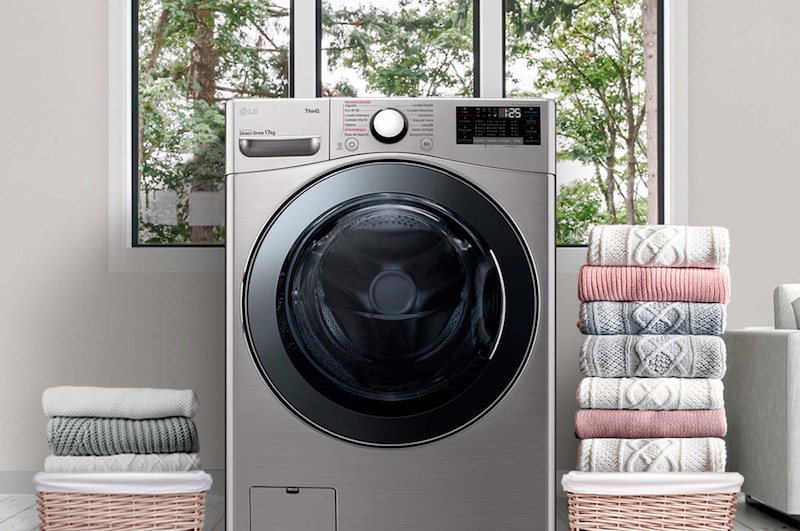 LG Lavadora LG F1P1CY2T., 17 kg, E, Inox Antihuellas, 1100rpm, Serie XXL, F1P1CY2T