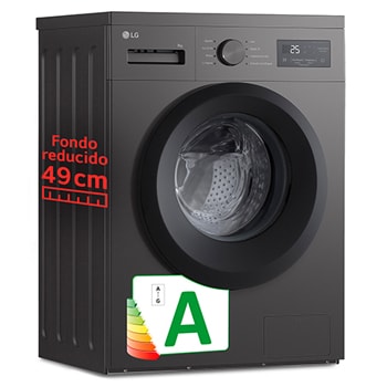 Vista frontal de Outlet Lavadora 9kg 1400rpm, Clasificación A. Silver grafito Serie 100 F4A1009NDK.OBSEXC
