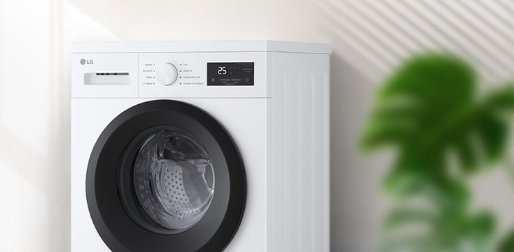 Lavadora con distintos fondos