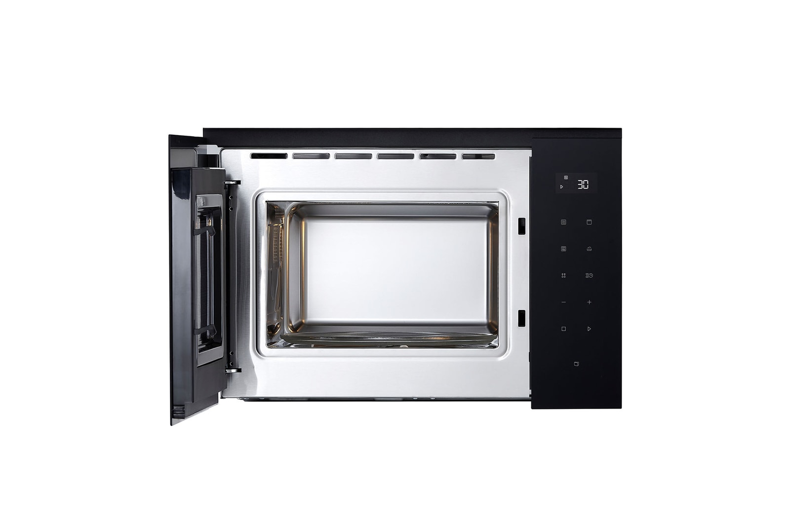 LG Microondas Grill Integración 25 L . 900W Interior de acero inoxidable, MGBZ2593F