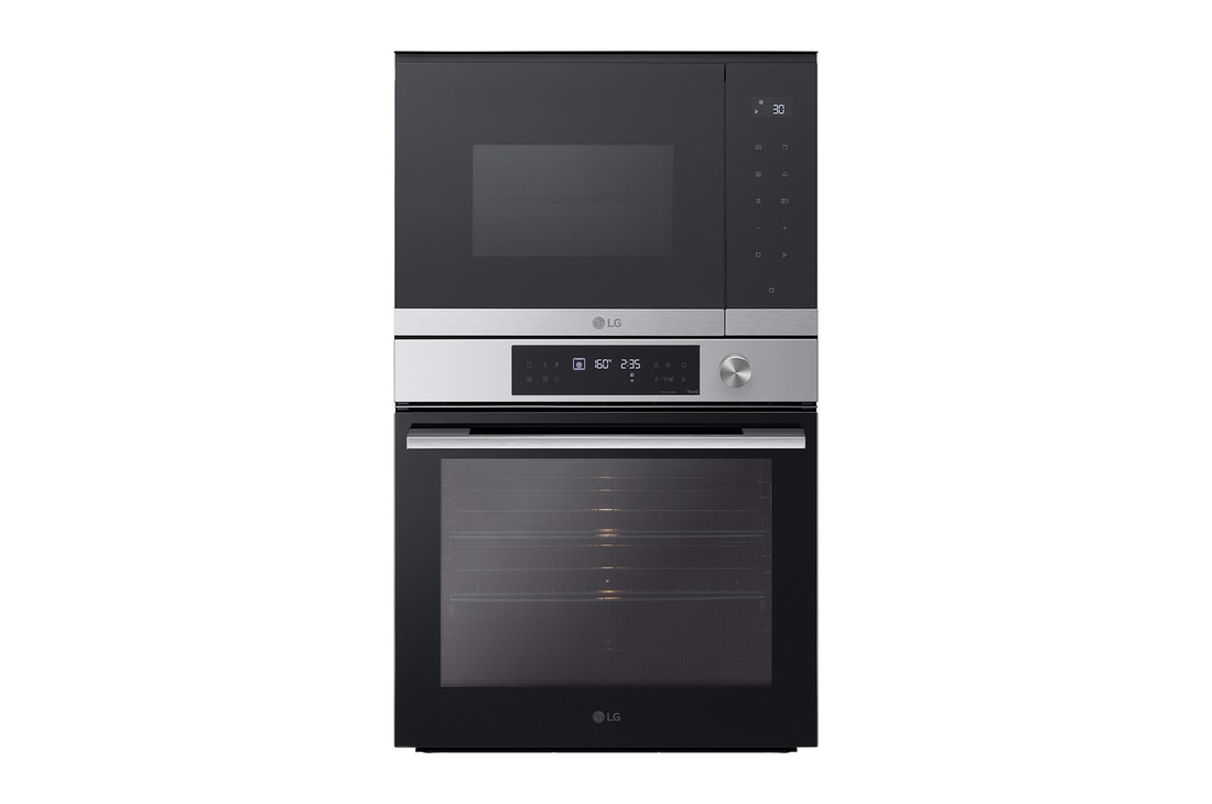 LG Conjunto de horno y microondas, Clasificación A+, Inox Edition, WSMG7625SD.SET