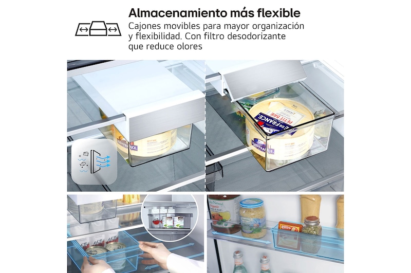 Almacenamiento mas flexible