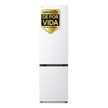 Vista frontal de Outlet Frigorífico Combi | LG DoorCooling+, 2,03m, capacidad de 375l, Serie 700, Clasificación C, Blanco GBBS726CSW.OUTLET