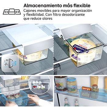Almacenamiento mas flexible