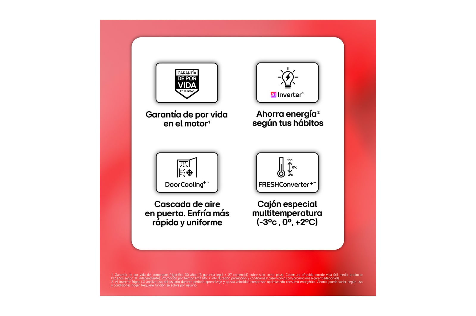 Frigorífico Combi | LG DoorCooling+, 2,03m, capacidad de 375l, Serie 700, Clasificación C Acero texturizado antihuellas