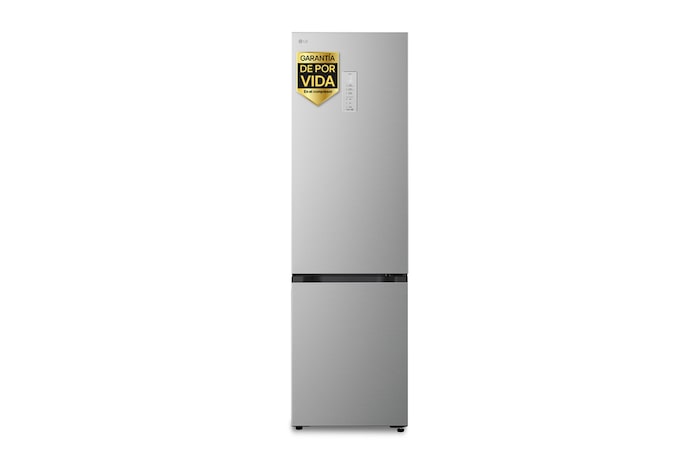 Frigorífico Combi | LG DoorCooling+, 2,03m, capacidad de 375l, Serie 700, Clasificación C Acero texturizado antihuellas