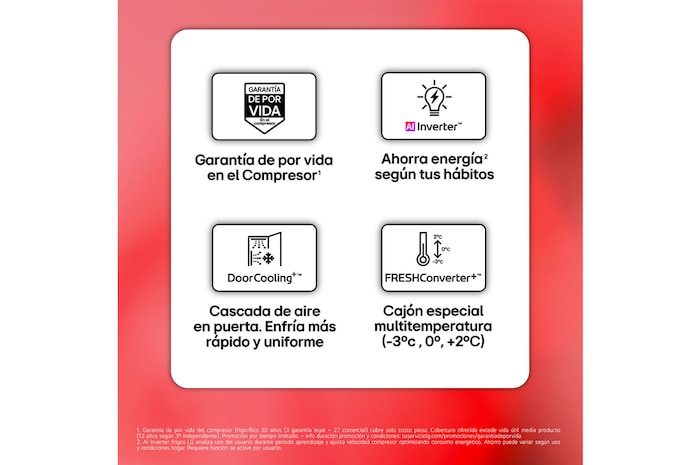 LG Frigorífico Combi | LG GBBW726CMB DoorCooling+, 2,03m, capacidad de 465l, Serie 700, Clasificación C,acero texturizado antihuellas, GBBW726CMB