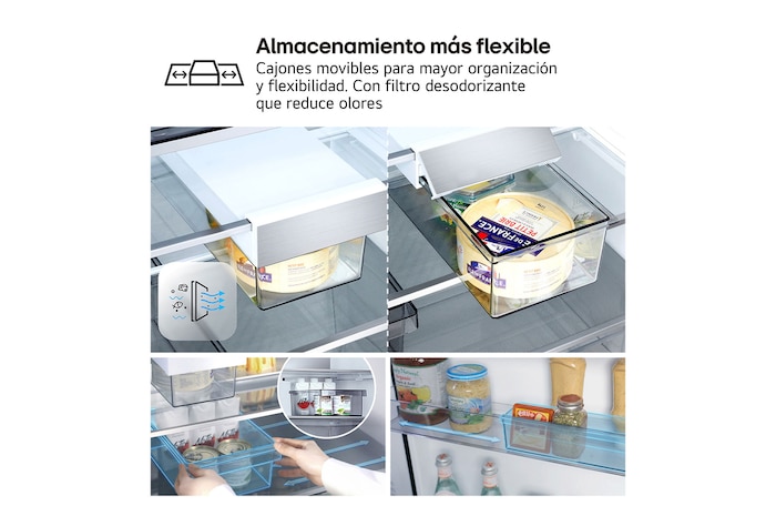 Almacenamiento flexible que se adapta a tus necesidades