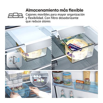 Almacenamiento flexible que se adapta a tus necesidades