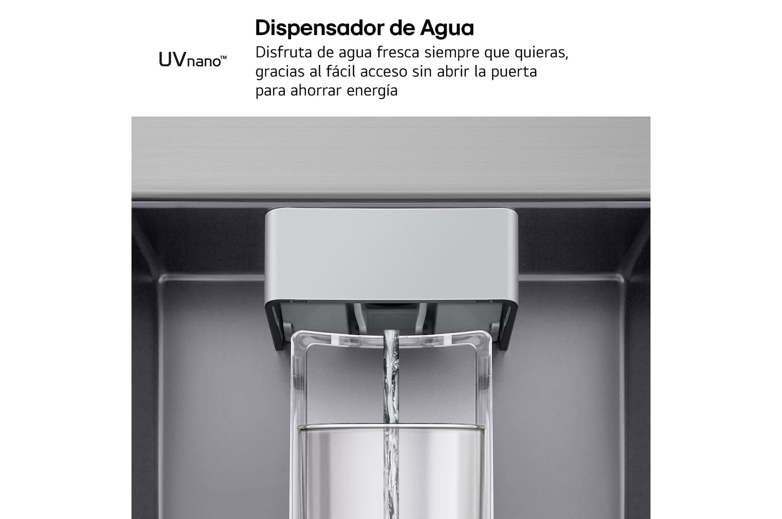 Left side view (foodless, open door)