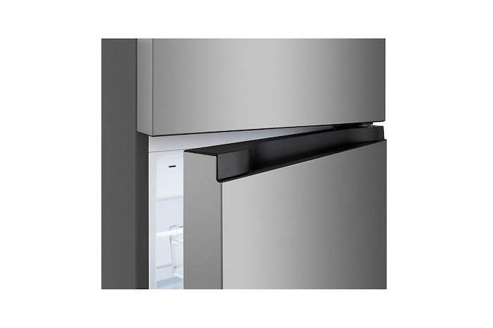 LG Frigorífico Dos Puertas | LG GTBV22PYNJ, Total No Frost, 1,45m, Clasificación E, Inox antihuellas, GTBV22PYNJ