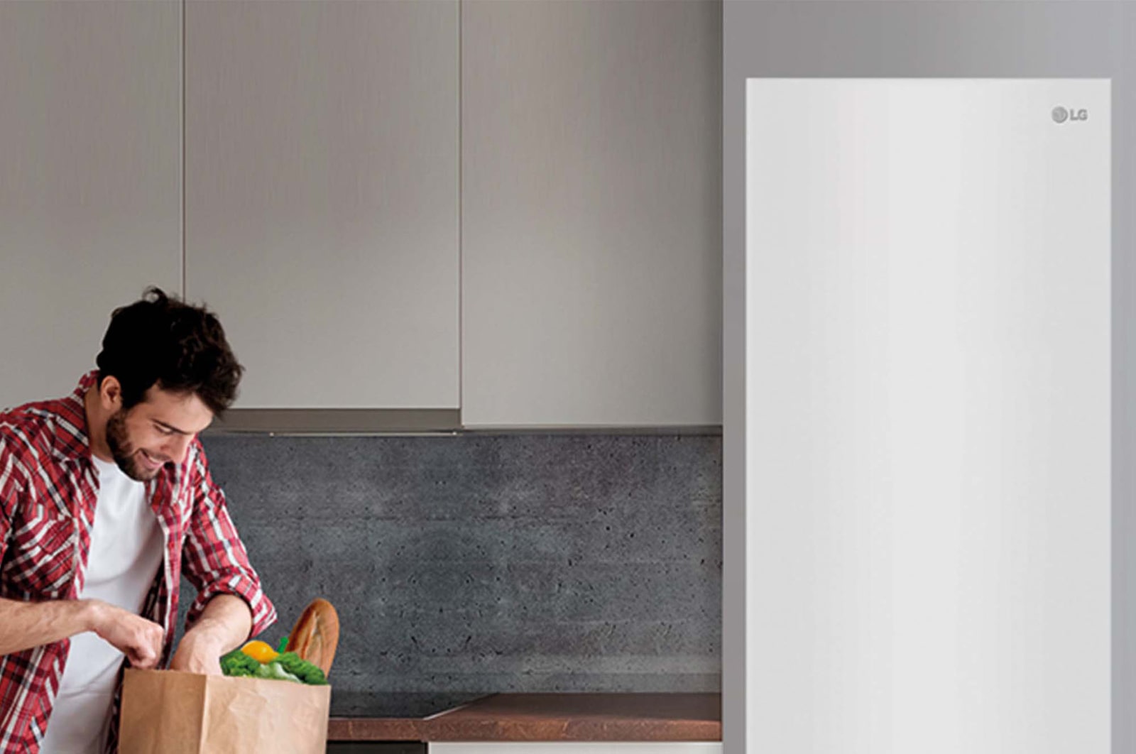 LG Frigorífico Combi 2m, Door Cooling Clasificación A, capacidad 419l, Blanco, Serie P-600, GBP62SWNAC