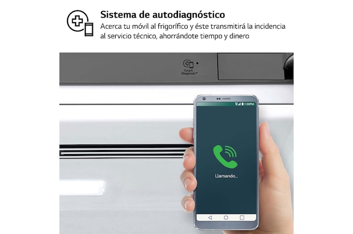 LG Frigorífico Combi Door Cooling+, 2,03m, Clasificación D, capacidad de 419l, blanco. Serie 500, GBV5250EPY, GBV5250EPY