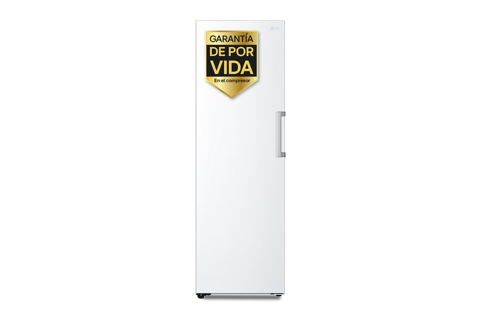 Vista frontal de Congelador 1 Puerta Total No Frost Smart Inverter, Clasificación E, 324 L,Blanco, GFT41SWGSZ