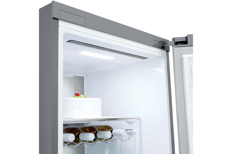 LG Frigorífico 1 puerta Door Cooling, Total No frost, Clasificación D, 413L, Acero inoxidable texturizado, GLM71MBCSF