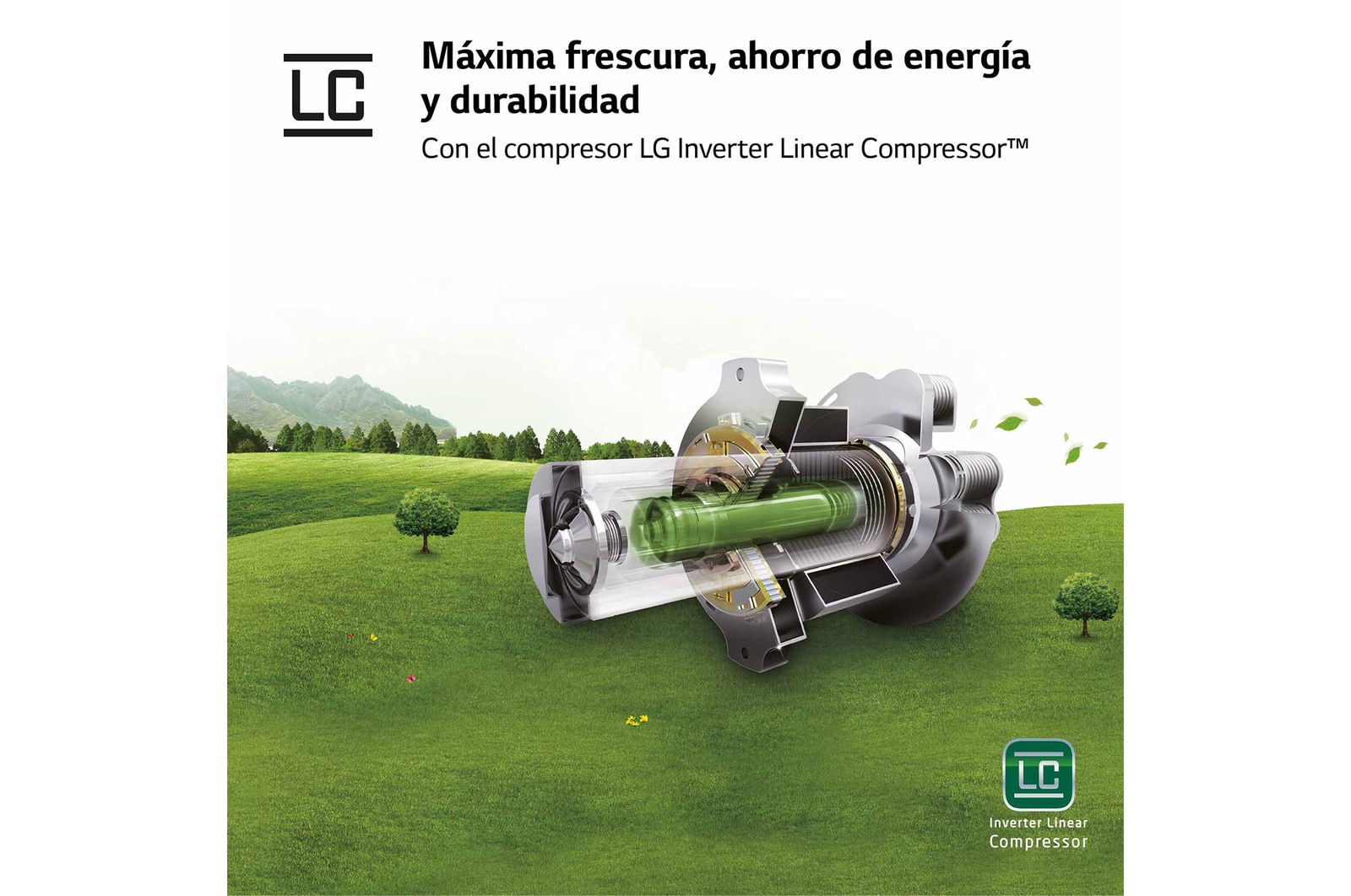 LG Outlet Frigorífico Clasificación C, 413L, Acero Negro-grisáceo mate antihuellas, GLM71MCCSX.OUTLET