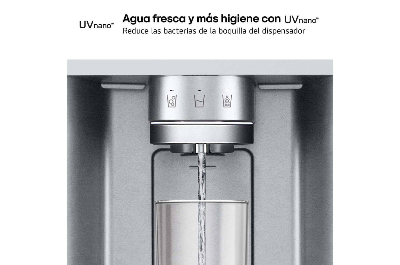 LG Outlet Frigorífico American Combi Ancho 83cm, Clasificación E, 508 L, Inox antihuellas, GML860PYFE.OUTLET