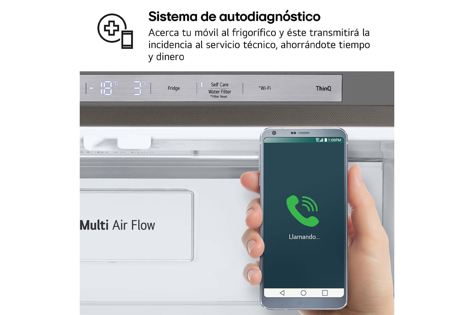 LG Outlet Frigorífico American Combi Ancho 83cm, Clasificación E, 508 L, Inox antihuellas, GML860PYFE.OUTLET