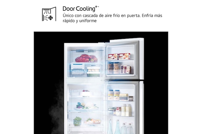 LG Outlet Frigorífico 2 Puertas, Total No Frost, 1,68 m., 287 L., Clasificación E, GTBV20SWGKD.OUTLET