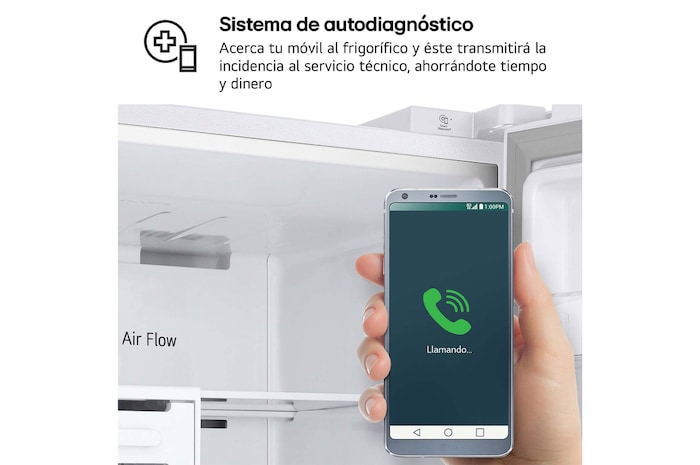 LG Outlet Frigorífico 2 Puertas, Total No Frost, 1,68 m., 287 L., Clasificación E, GTBV20SWGKD.OUTLET