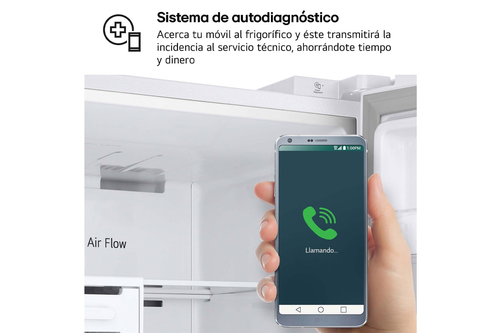 LG Frigorifico de 2 Puertas, 287L, 1,68 m, Total No Frost - Blanco, GTBV20SWGKD