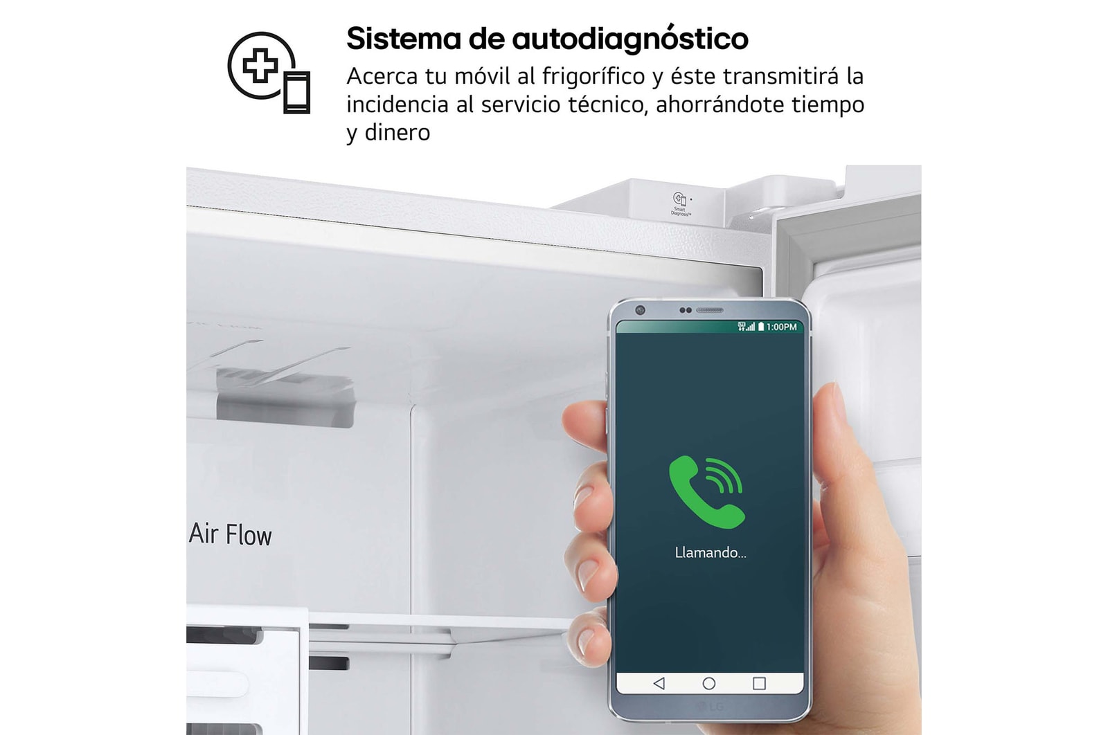 LG Frigorífico Dos Puertas 1,45m, Clasificación E, Total No Frost, Door Cooling - Blanco, GTBV22SWGKD