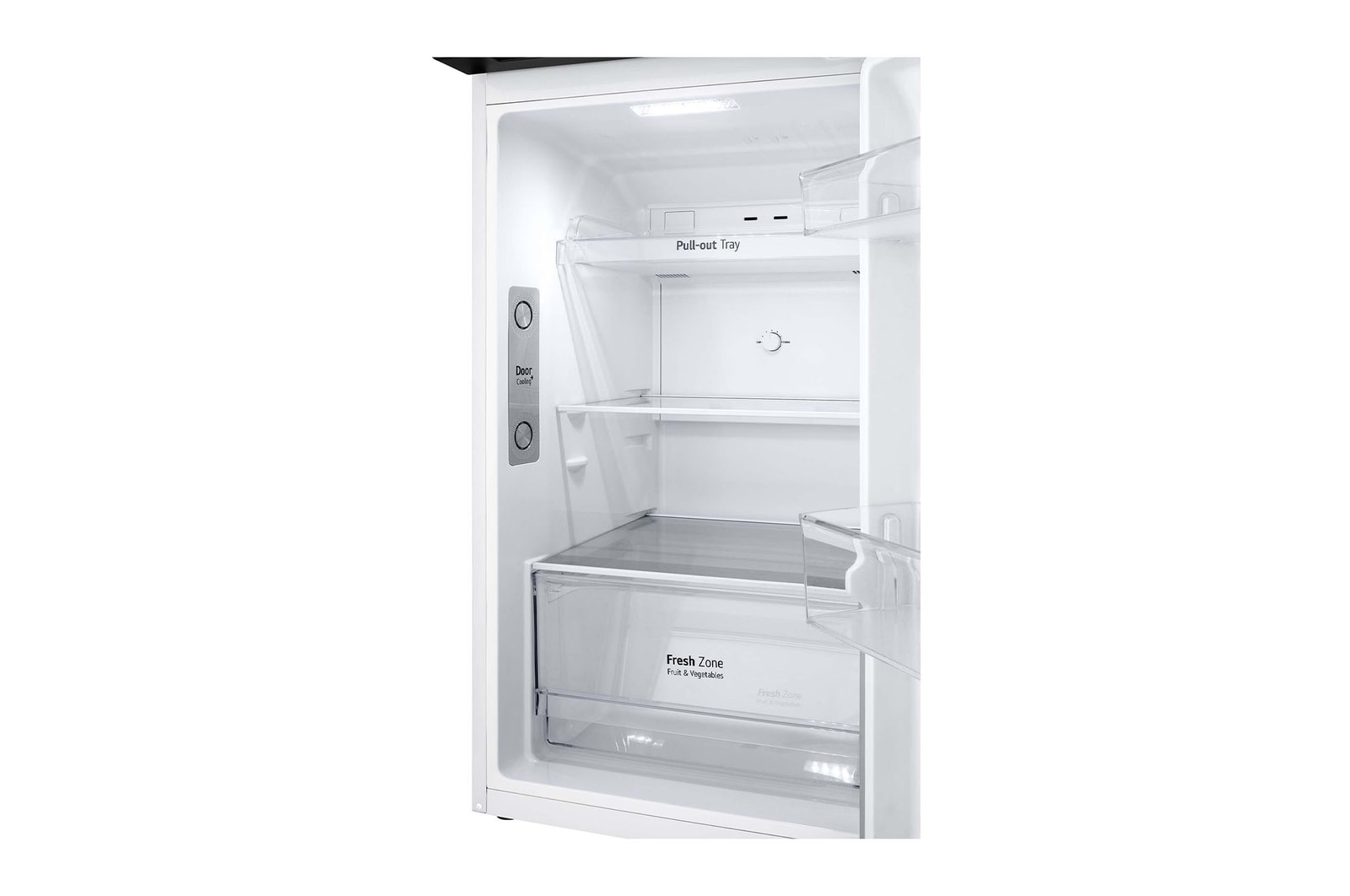 LG Frigorífico Dos Puertas 1,45m, Clasificación E, Total No Frost, Door Cooling - Blanco, GTBV22SWGKD